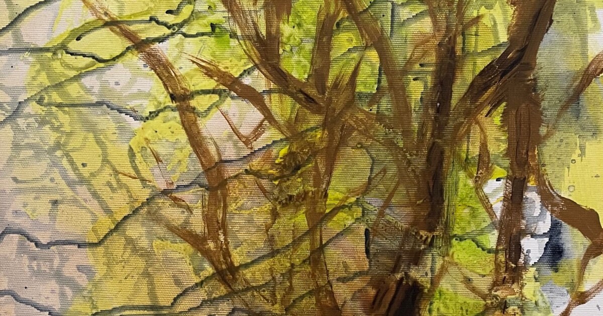 Onder de titel Stilstaan bij beweging toont Rens Henquet haar werk in de Wandelgangen van Hilvarenbe