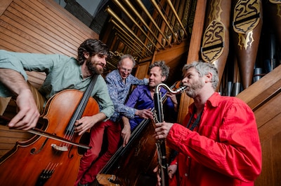Jimi Hendrix op het orgel van de Boxtelse basiliek? Waarom niet, vindt Het Orgel Trio
