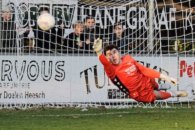 Uitblinker Jurre van den Akker lijkt held van de middag te worden, tot de laatste seconde: ‘Ik zat net te laag’