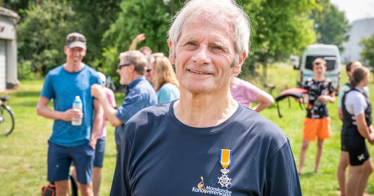 Ton Lotterman krijgt koninklijke onderscheiding voor inzet bij Maaslandse Kanovereniging | Oss e.o.