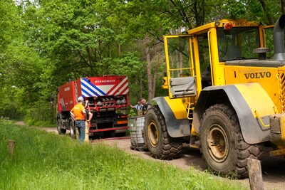 Brandweer blust meerdere brandjes in bossen bij Vlierden en Liessel