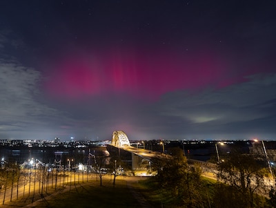 Noorderlicht afgelopen nacht te zien boven Nederland, ook komende nacht weer kans