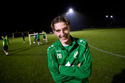 RKGSV-talent Gijs Boersma (16) scoorde tijdens droomdebuut: ‘Ik voelde alleen maar blijdschap’