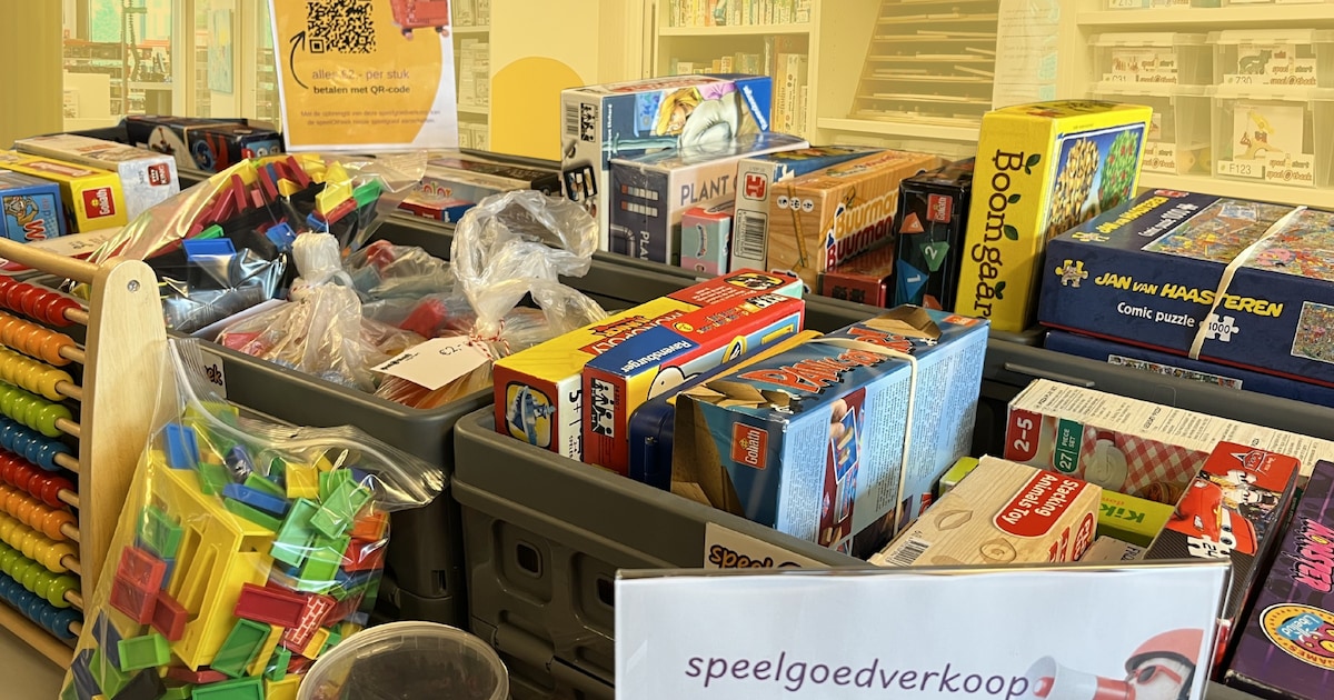 Speelgoedverkoop in bibliotheek Wijchen van 22 tot 27 juni