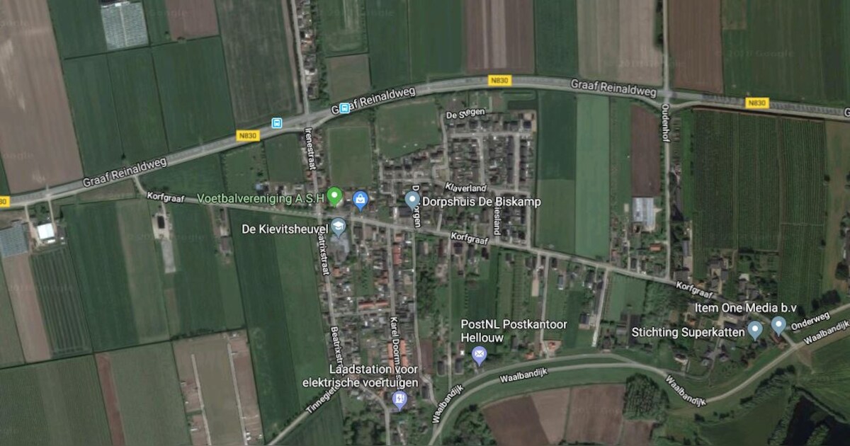 Hellouw wil rotonde bij Oudenhof