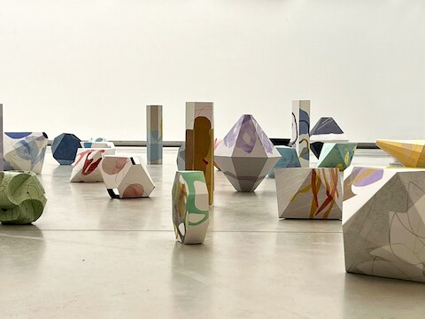 Kunstenares Anske Doevendans geeft 3D-workshop in Boxtel.