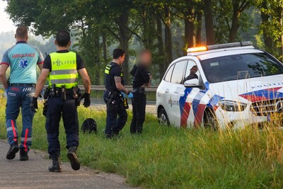 Jongens botsen op verkeersbord in Aarle-Rixtel, maar geven elkaar de schuld