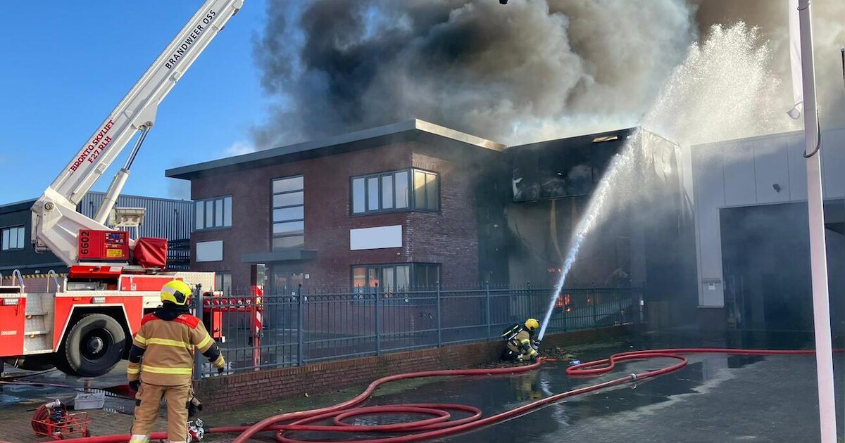 Eerst een explosie, dan vliegt pand van GreenEx in brand: ‘Dit is een groot drama’