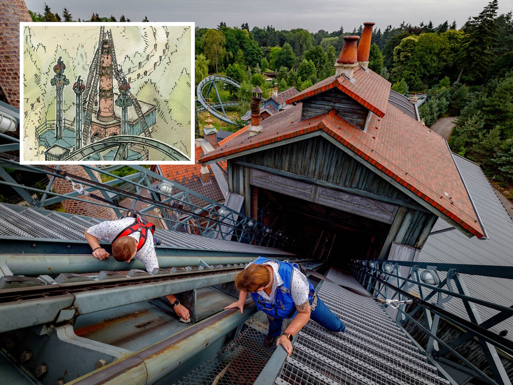 Dit is waarom Efteling-achtbaan Baron 1898 twee maanden dicht gaat