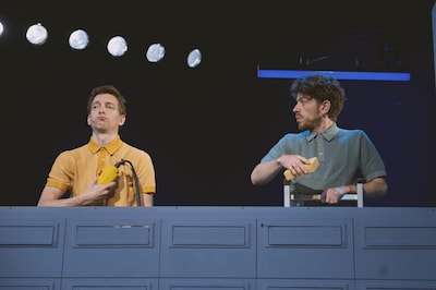 Cabaretduo Joosen en de Jager met Aanklonteren in Weeffabriek