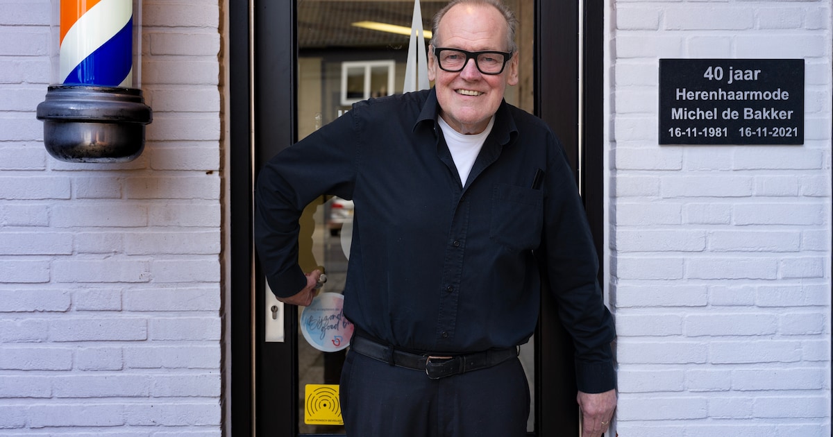 Met tranen in zijn ogen moet kapper Michel (66) zijn klanten vertellen ...
