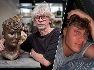 Toen Lucas (20) om het leven kwam maakte Ruud (63) zelf een urn voor zijn overleden zoon