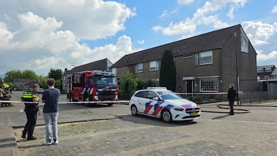 Brand breekt uit in meterkast van woning in Werkendam, brand