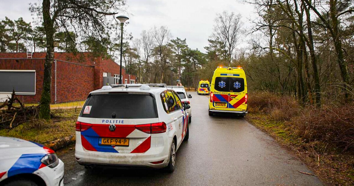 Vrouw steekt medewerker van zorginstelling neer, traumahelikopter landt op grasveldje