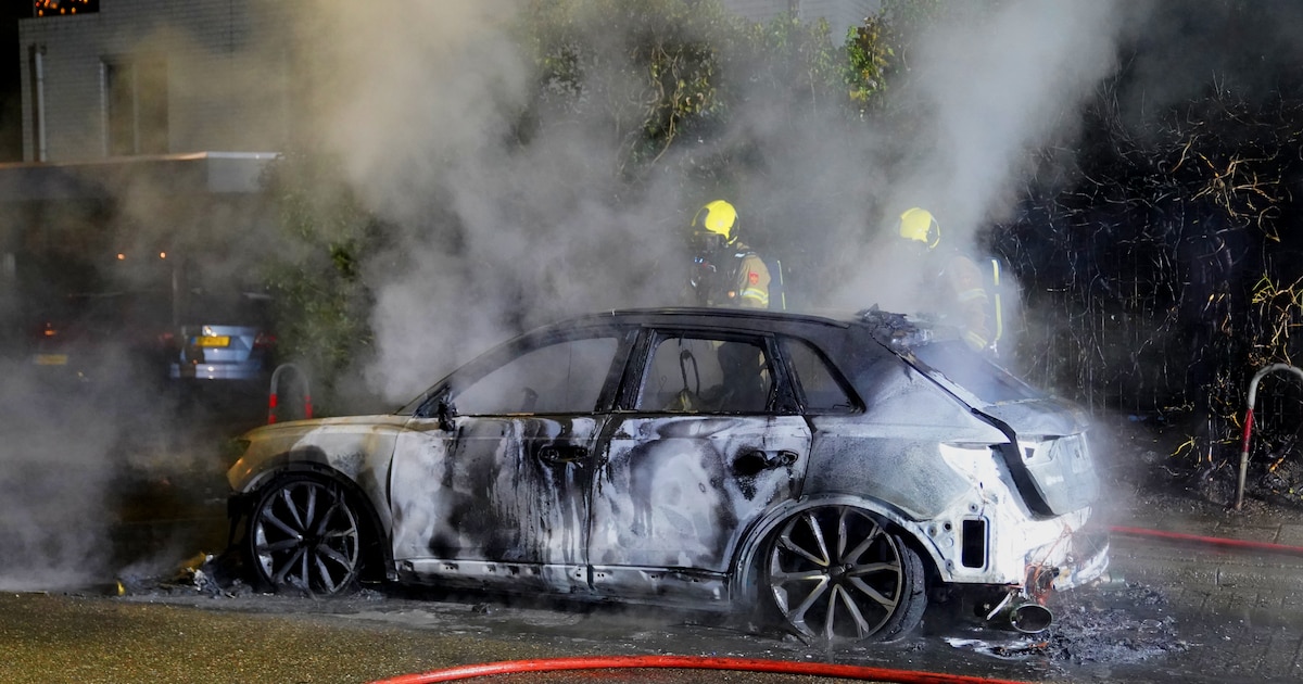 Auto gaat in vlammen op in Den Bosch, brandstichting niet uitgesloten