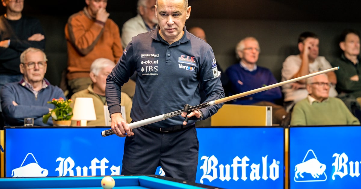NK Masters is blij met zes uur live driebanden op open kanaal Viaplay: ‘Aan vijf minuutjes NOS hebbe