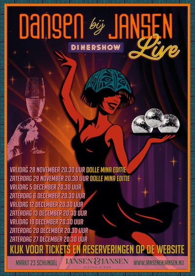 Dansen bij Jansen brengt eten en muziek samen: Dolle Mina’s trappen af met smartlappen