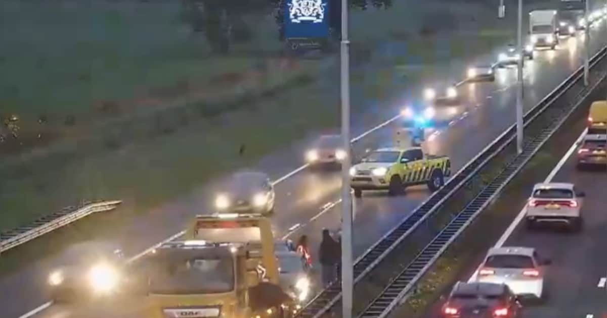 Ongeval op A58 bij Oirschot zorgt voor file van Tilburg richting Eindhoven.