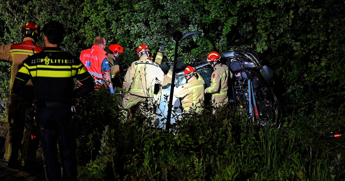 Automobilist zwaargewond bij crash op A58 bij Moergestel