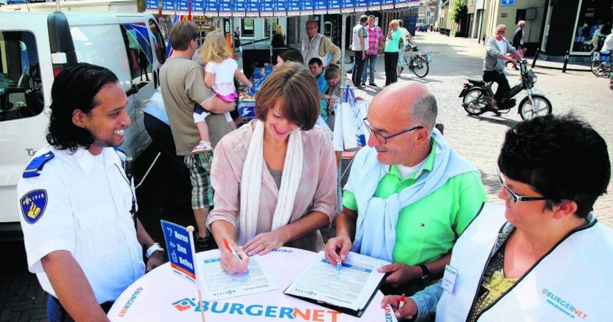 Maasdriel blijft achter met Burgernet