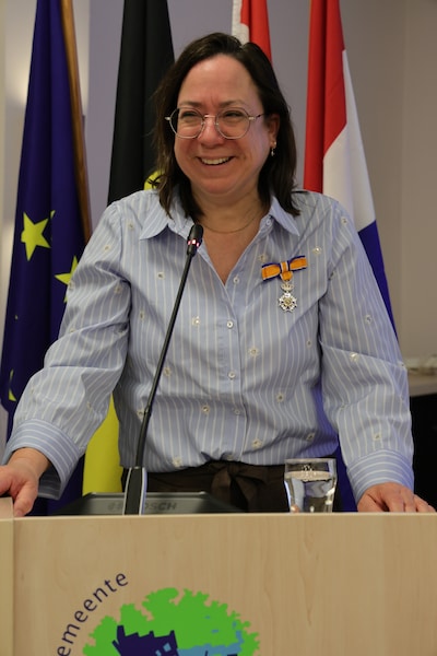 Koninklijke onderscheiding voor Lonneke Verbunt