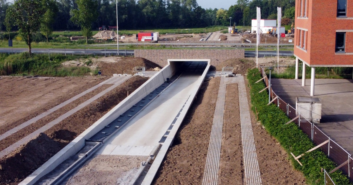 Nieuwe fietstunnel in snelfietsroute Zaltbommel – Den Bosch gaat deze maand open