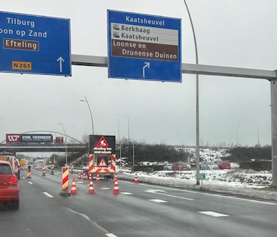 Midden-Brabantweg gaat nog twee keer deels op slot: werkzaamheden duren tot vrijdagochtend