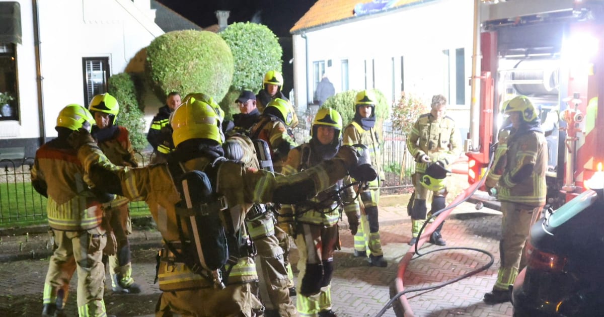 Brandje in schuur op Wilhelminastraat in Beesd