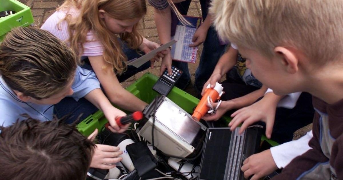Vughtse basisscholen doen mee aan race tegen elektronisch afval