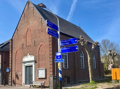 Vleermuis vertraagt restauratie voormalig protestantse kerkje in Budel