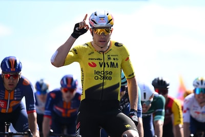 Wout van Aert tankt met ritwinst in Dauphiné vertr