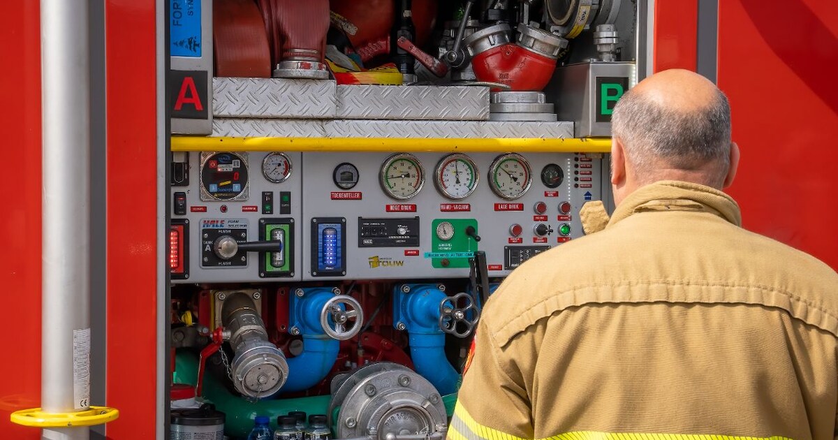 Woningbrand op De Schouw in Geffen