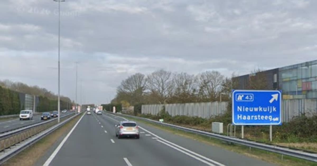 Ongeval op A59 bij Nieuwkuijk, rijstroken richting Waalwijk weer open