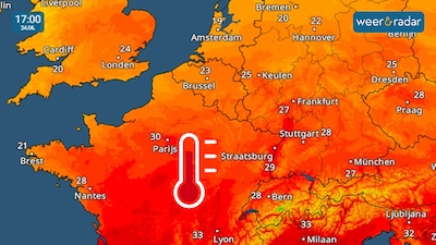Franse metereologen bedreigd vanwege ‘te rode weerkaarten’: ‘Klimaatsceptici hebben geen argumenten’