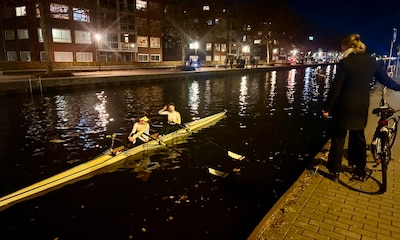 Roeiers vrezen versmalling kanaal: ‘Op het stuk de stad uit voelen trainers zich onveilig’