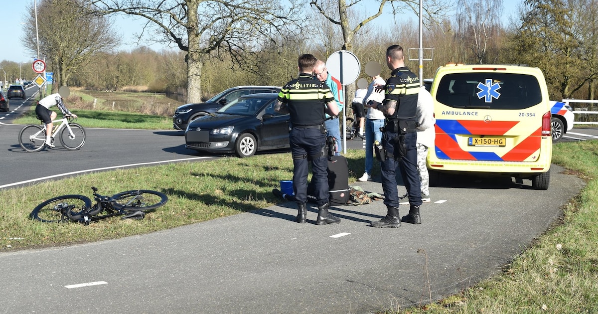 Wielrenner uit Brakel raakt gewond bij botsing met auto in Poederoijen