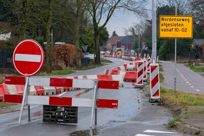 Maandenlange stremming Wordenseweg stelt het geduld van bewoners ernstig op de proef