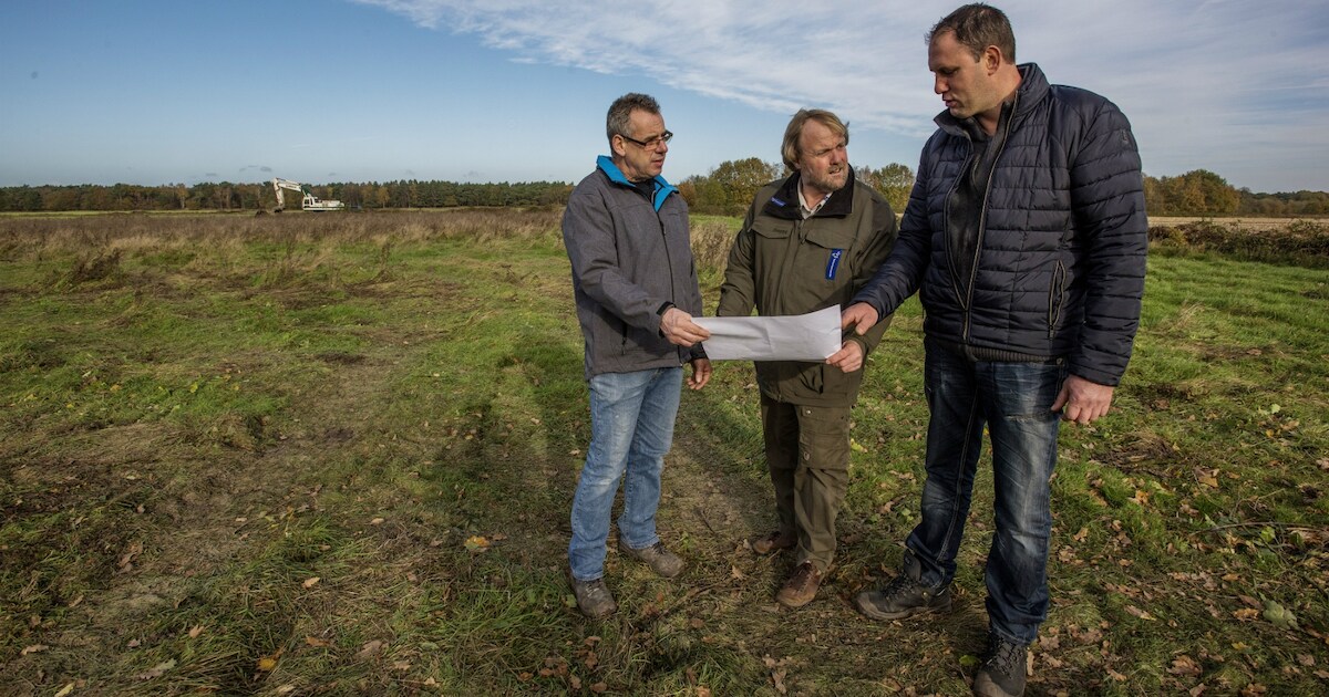 Aanleg groot ven bij Biezenmortel van start