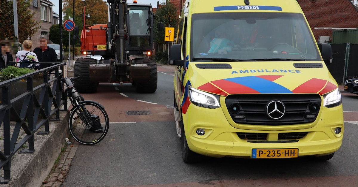 Fietser gewond door botsing in Sprang-Capelle.