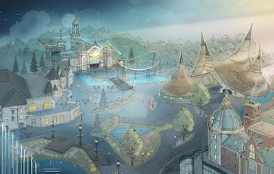 Efteling krijgt nieuwe achtbaan: bezoekers hangen straks onder de rails en gaan tot 80 kilometer per