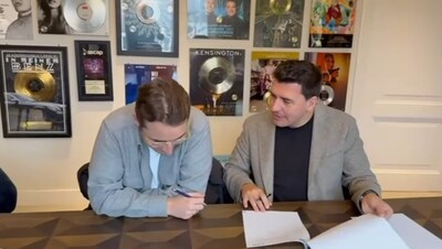 Christiaan Bauer tekent contract bij muzieklabel van Jan Smit
