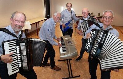 Altena Musica telt nog vijf actieve accordeonisten: ‘We houden gewoon stug vol’
