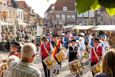 Wereldrecord met een eeuwenoude trommel voorop