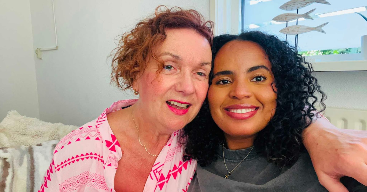 Eritrese Aziz stond er hoogzwanger alleen voor, Diana werd haar redding: ‘Ze hield mijn hand vast bi