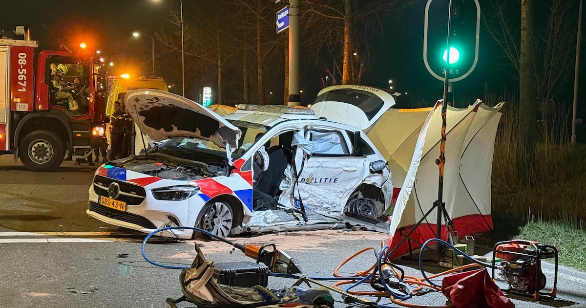 Een agent uit ziekenhuis ontslagen na zwaar ongeval in Zaltbommel