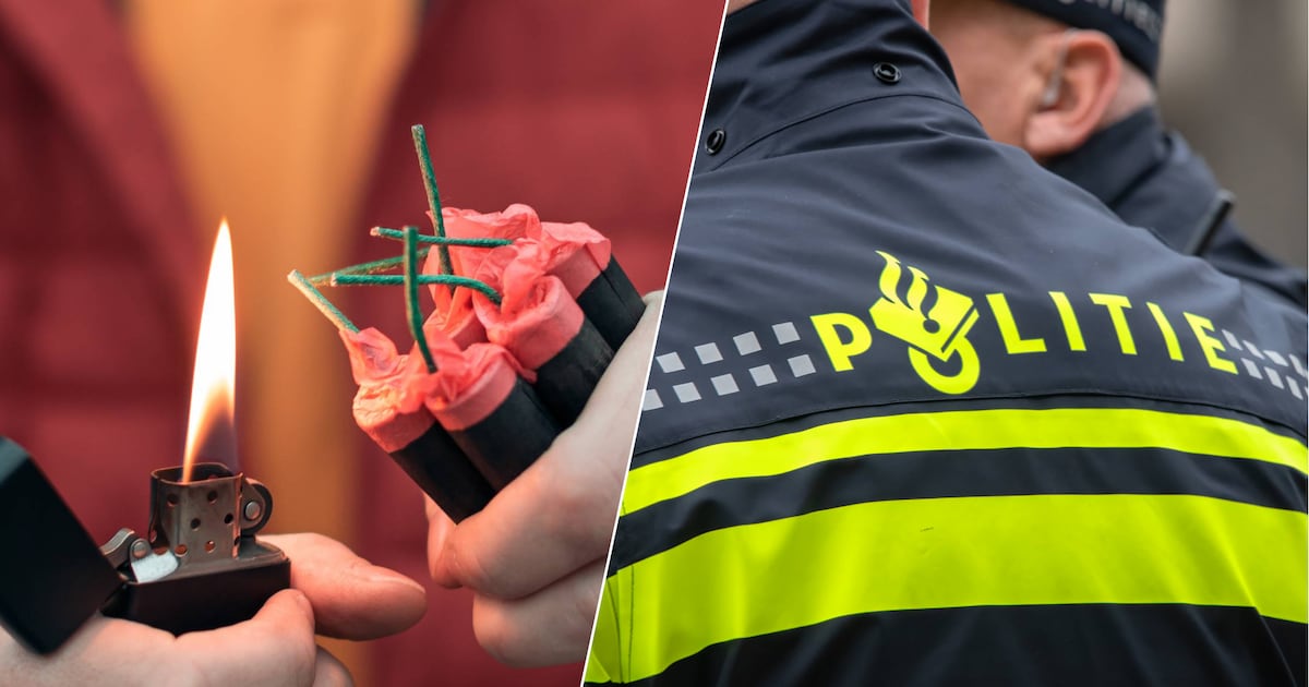 Vier mensen aangehouden na gooien van vuurwerk naar politie bij feest om Marokkaanse voetbalzege in 