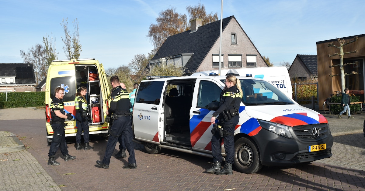 Verwarde man rijdt op hoge snelheid door Nederhemert, agenten overmeesteren hem