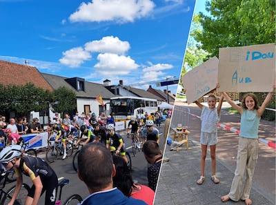 LIVE | Koers van vrouwen weer volop bezig na opmerkelijke botsing, fietsen van stal gehaald voor nieuwe retrokoers