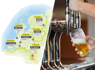 Wielrenners rijden donderdag door Etten-Leur, maar in Etten geen interesse voor buitenhoreca: ‘Een g