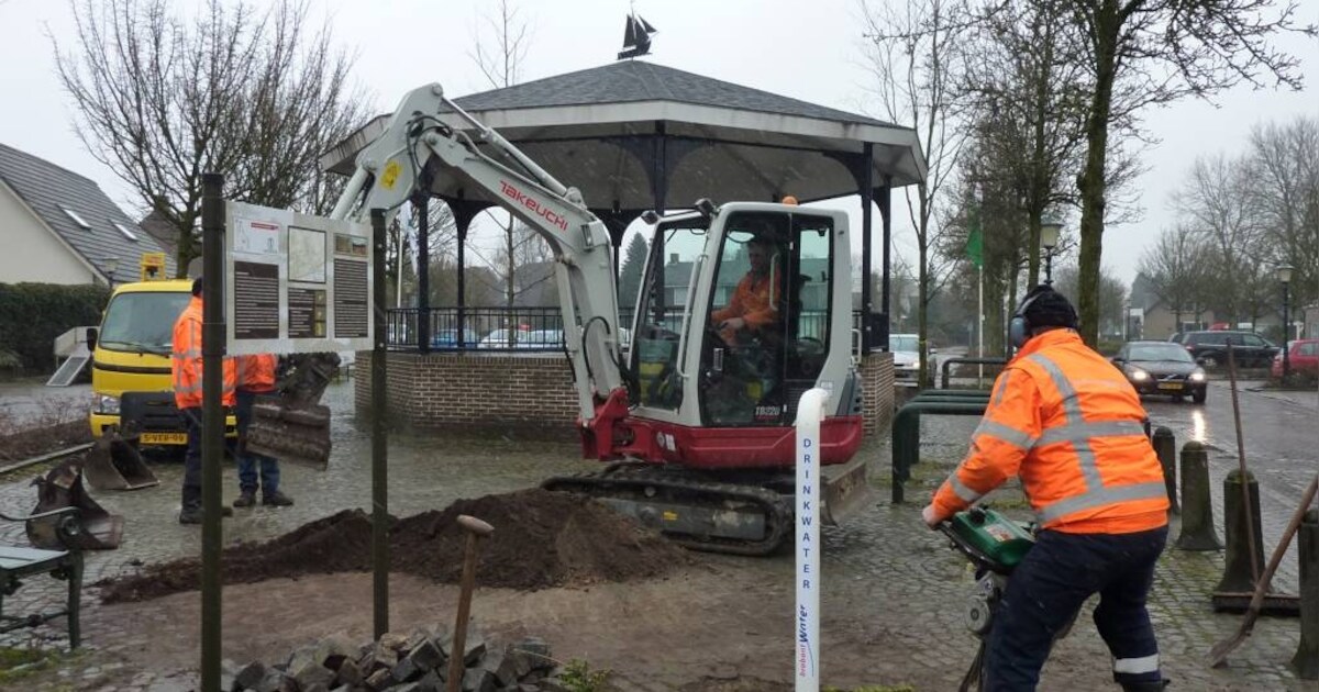 Watertappunt op Prins Bernhardplein Nuland
